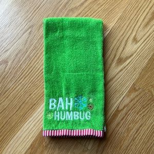 Bah Humbug Holiday Hand/Dish Towel
